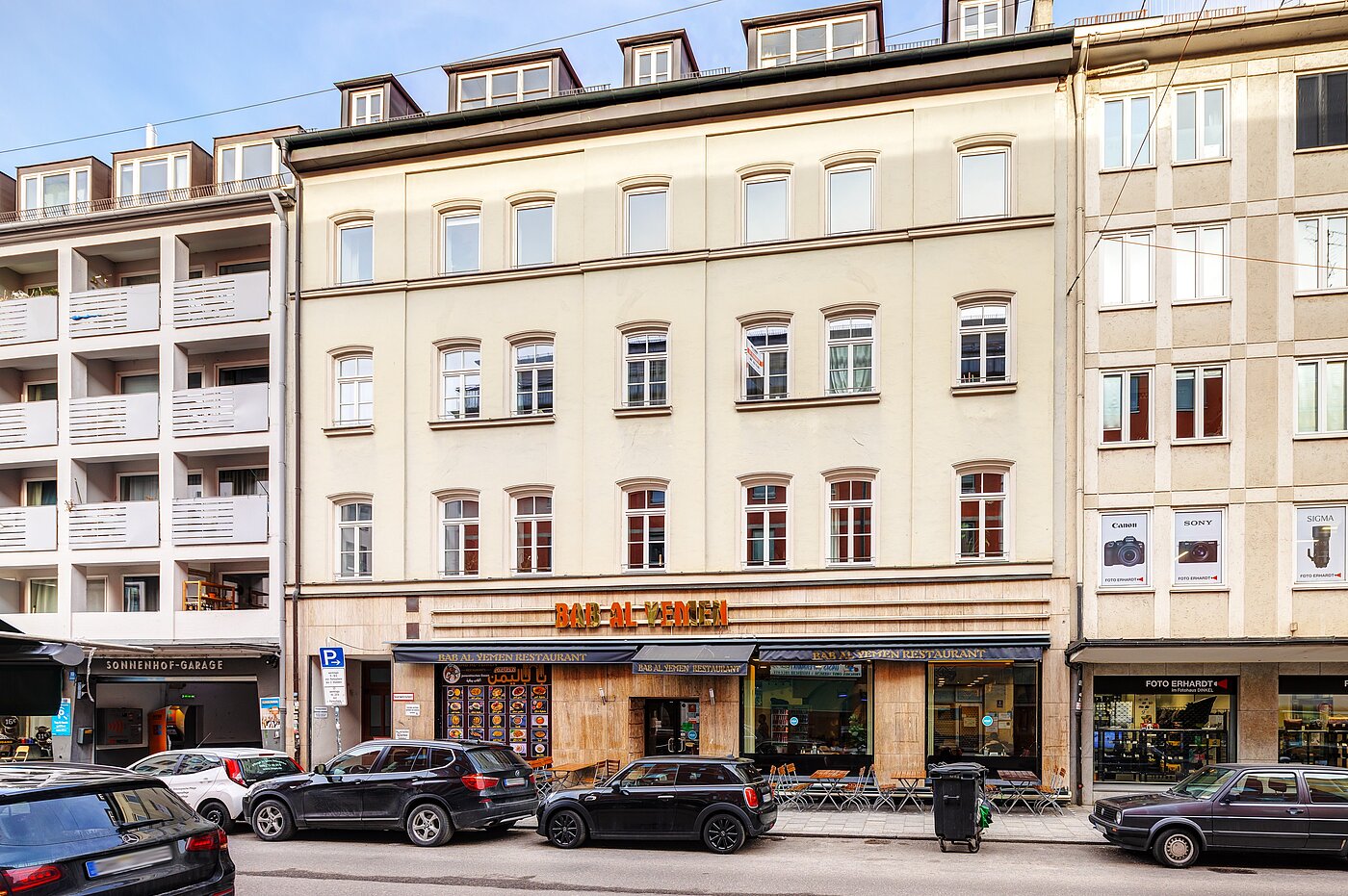 Apartment with 1 room | München-Ludwigsvorstadt | 70388 | Gebäudeansicht