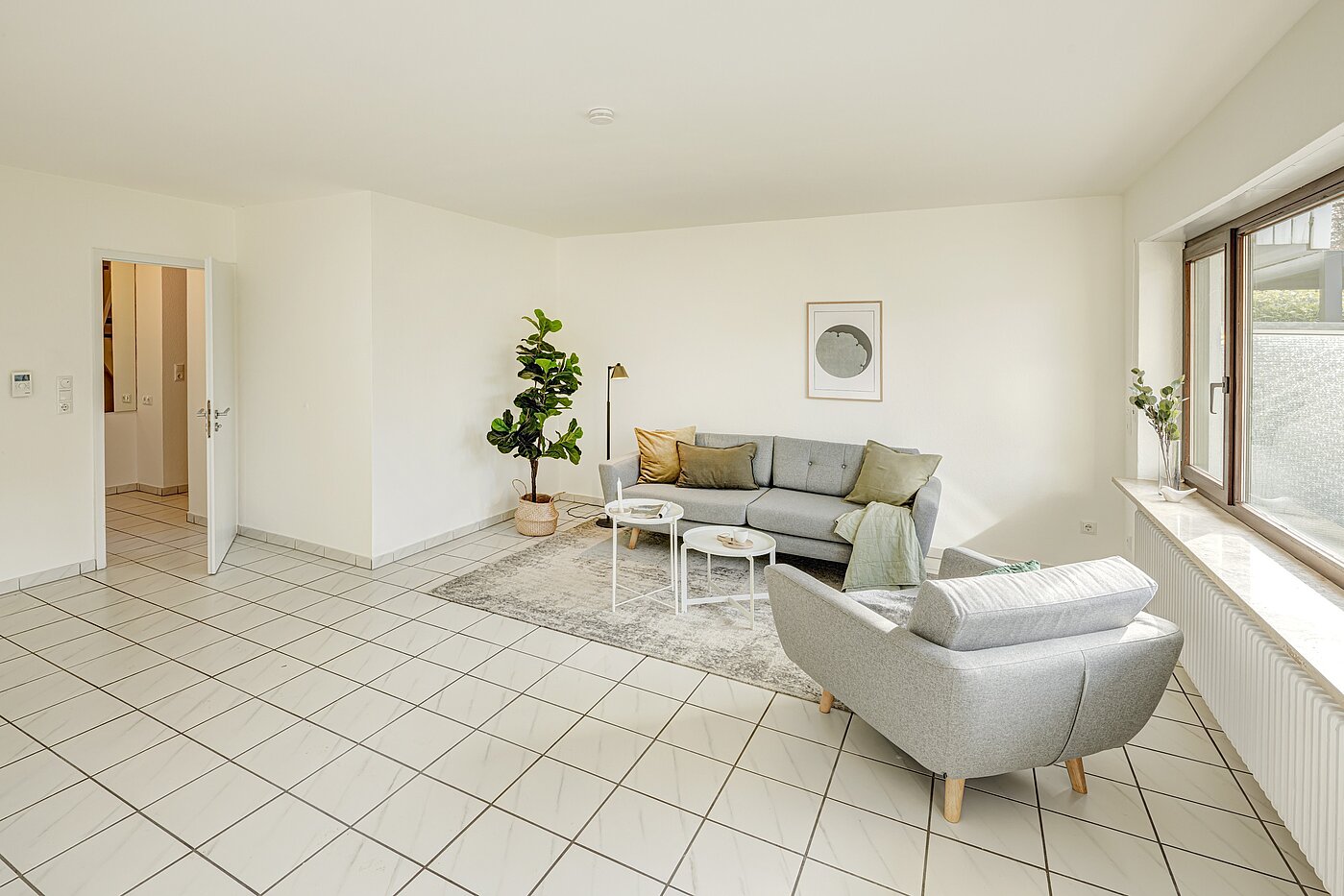 Middle townhouse  with 5 room | Unterschleißheim | 70187 | Helles geräumiges Wohnzimmer...