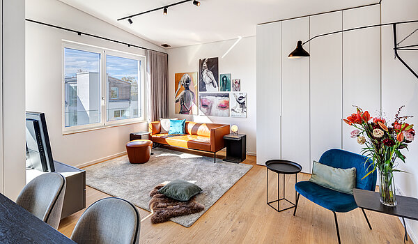 Penthouse with 2 room | München-Maxvorstadt | 704271 | Stylischer Wohn-...