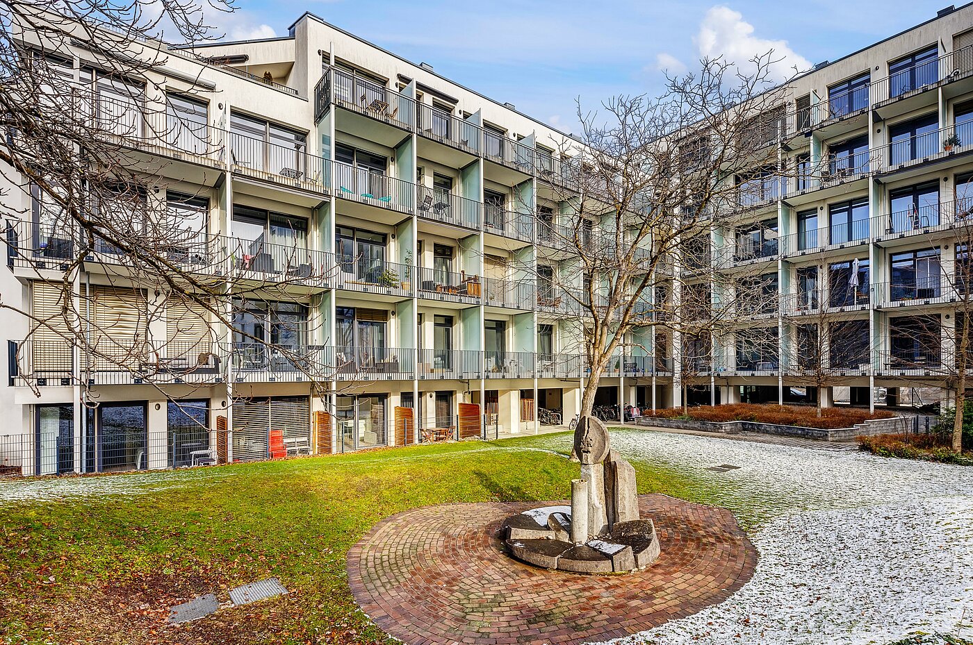 Ground floor apartment with 1 room | München-Bogenhausen | 2301ML3 | Innenhof