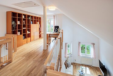 Waldtrudering: Sunny 3.5-room maisonette apartment with a view of the countryside - available