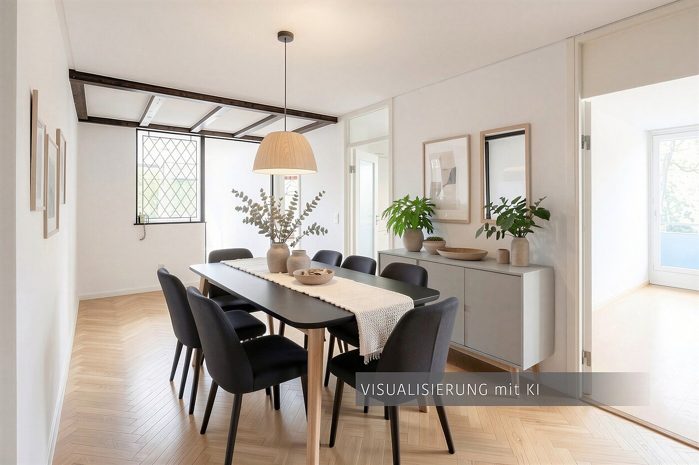 Apartment with 3.5 room | München-Bogenhausen | 703052 | Visualisierung mit KI
