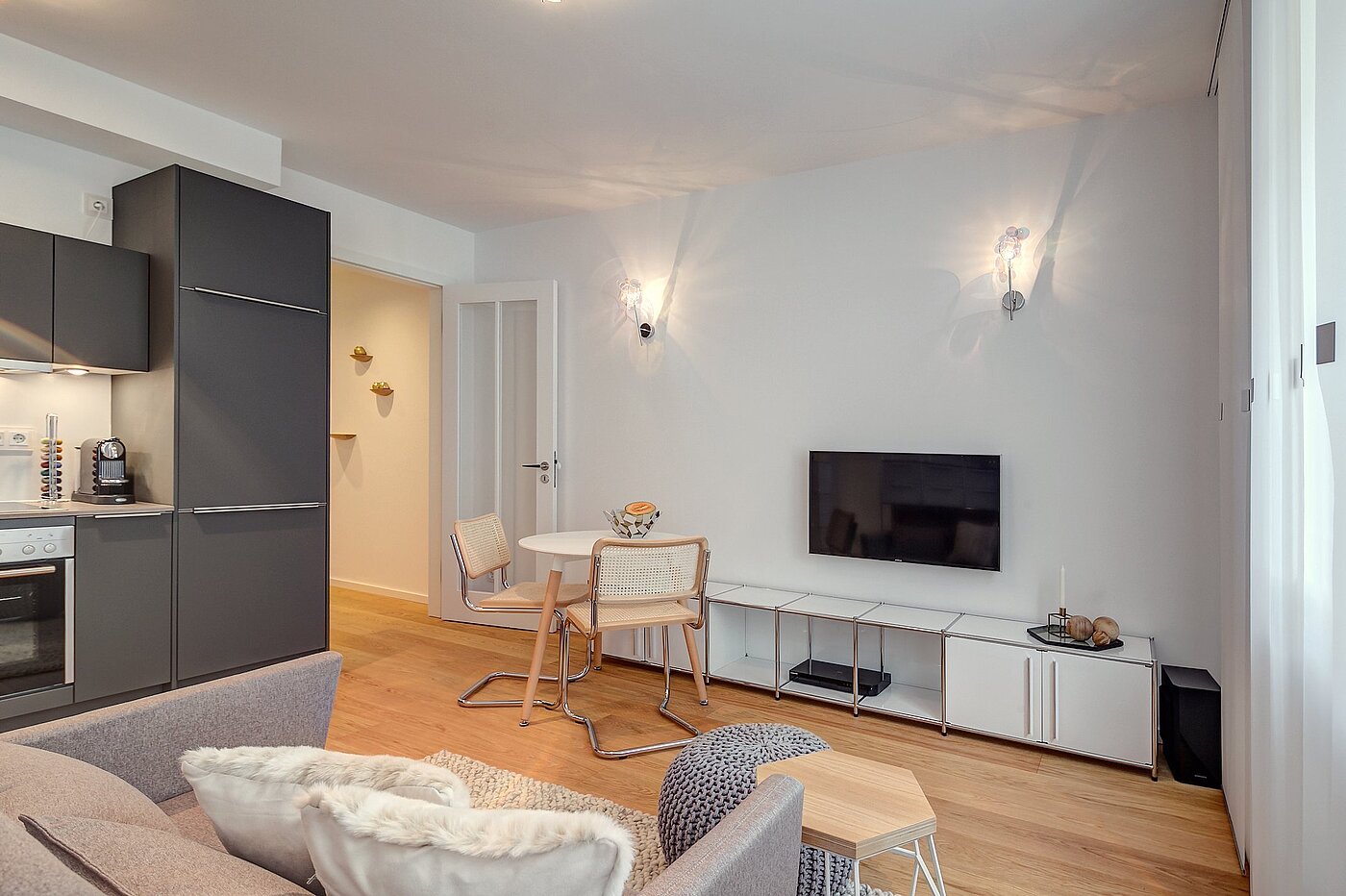 Ground floor apartment with 1 room | München-Schwabing | 1908ML2 | ...Essbereich mit...