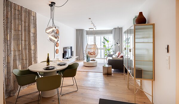 Apartment with 2 room | München-Isarvorstadt | 70459 | Gemütliche Essecke