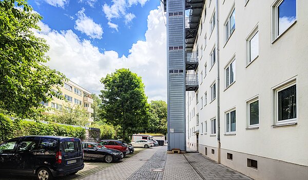 Apartment with 1 room | München-Schwabing | 70454 | ...und Außenaufzug