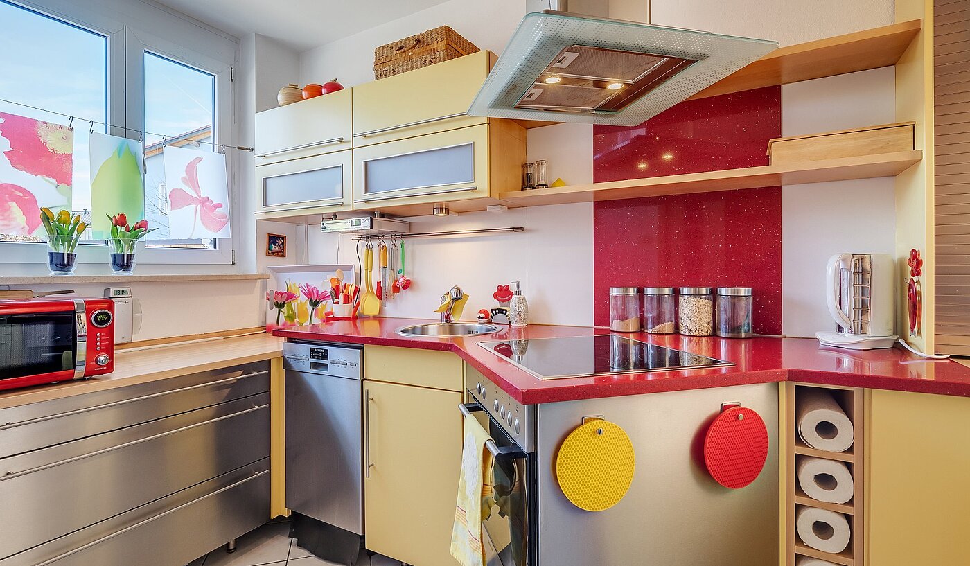 Maisonette with 4 room | Olching | 1903ML1 | Küche mit Fenster