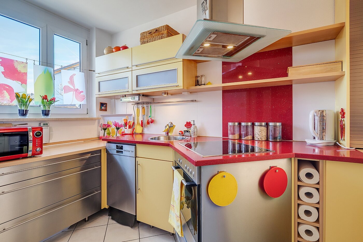 Maisonette with 4 room | Olching | 1903ML1 | Küche mit Fenster