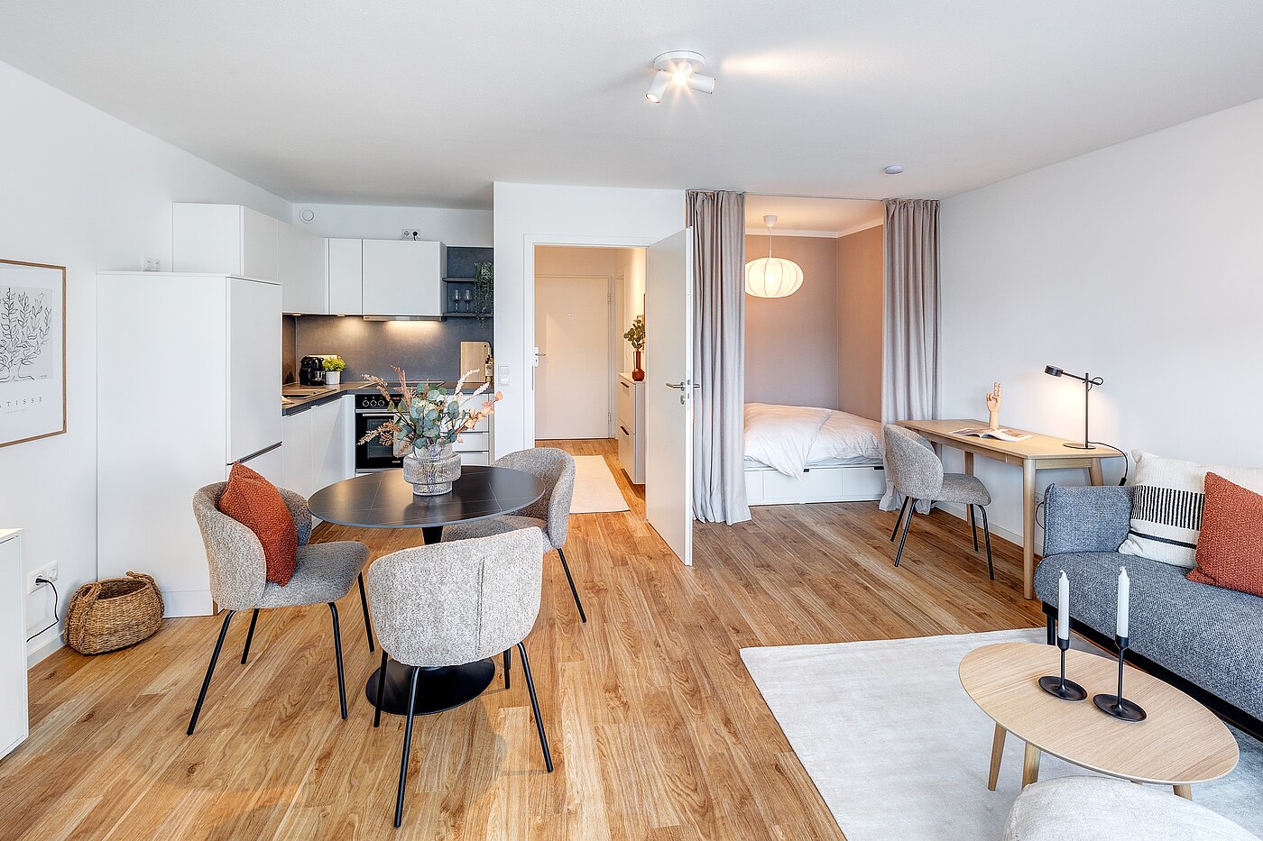 Apartment with 1 room | München-Neuhausen | 70197 | Schlafnische zum...