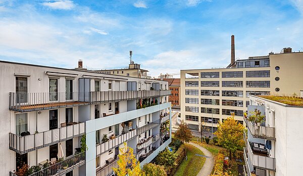 Apartment with 2.5 room | München-Schwanthalerhöhe | 2210ML2 | ...Richtung Innenhof