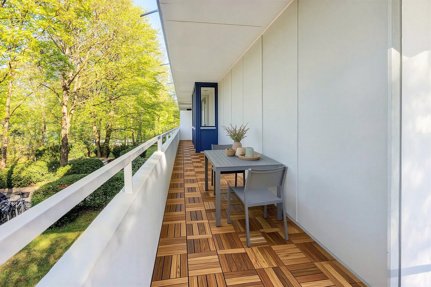 Apartment with 3.5 room | München-Bogenhausen | 703052 | Schattiger Nordbalkon