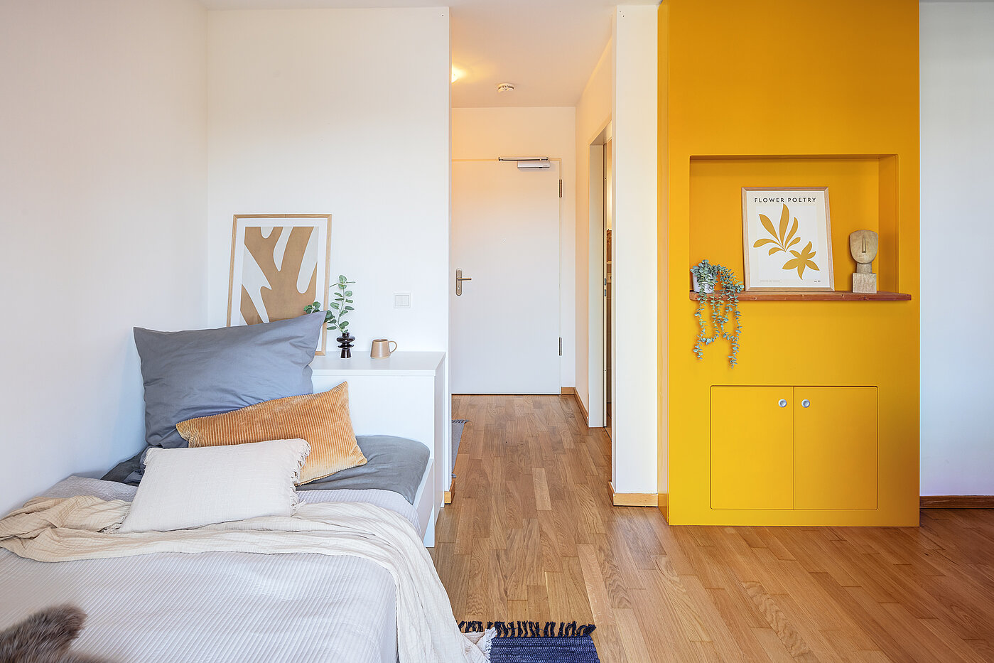 Apartment with 1 room | München-Ramersdorf | 70415 | Wohn- und Schlafzimmer