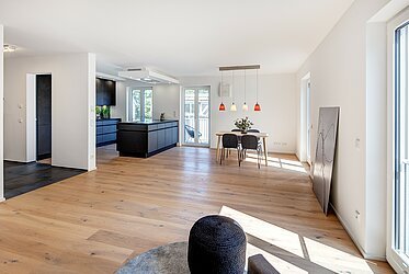 Obermenzing: 4-room maisonette dream in a quiet location