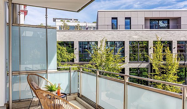 Apartment with 3 room | München-Neuhausen | 70489 | Sonniger Balkon