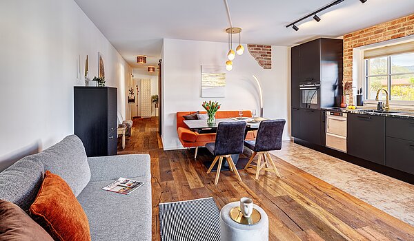 Ground floor apartment with 2 room | Bad Wiessee | 700942 | ...original Dielenböden...