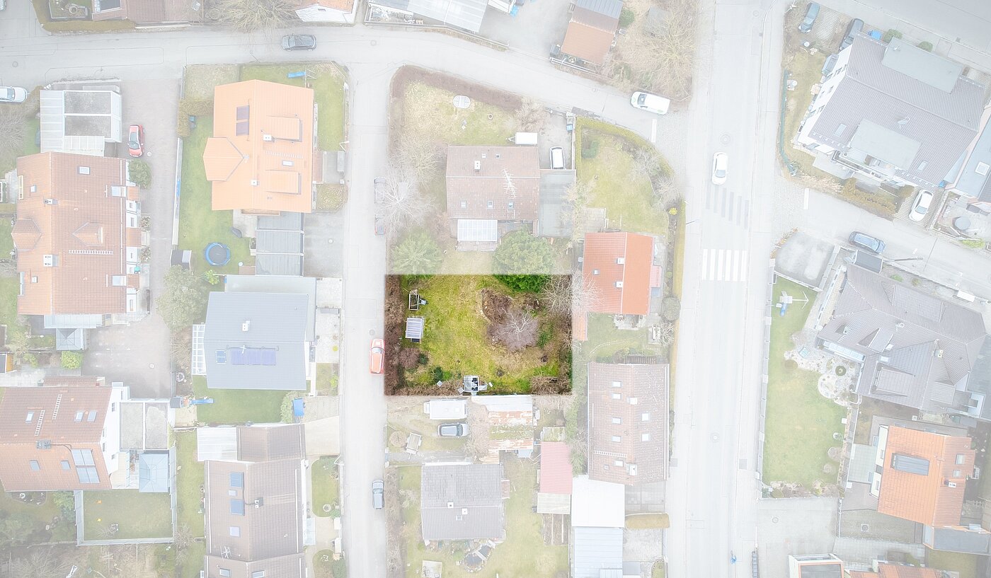 Grundstücke | 400m² | Germering | 2201ML7 | Von oben