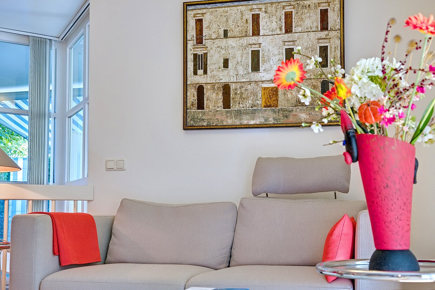 Ground floor apartment with 2 room | München-Obermenzing | 70280 | Detailaufnahme Wohnbereich