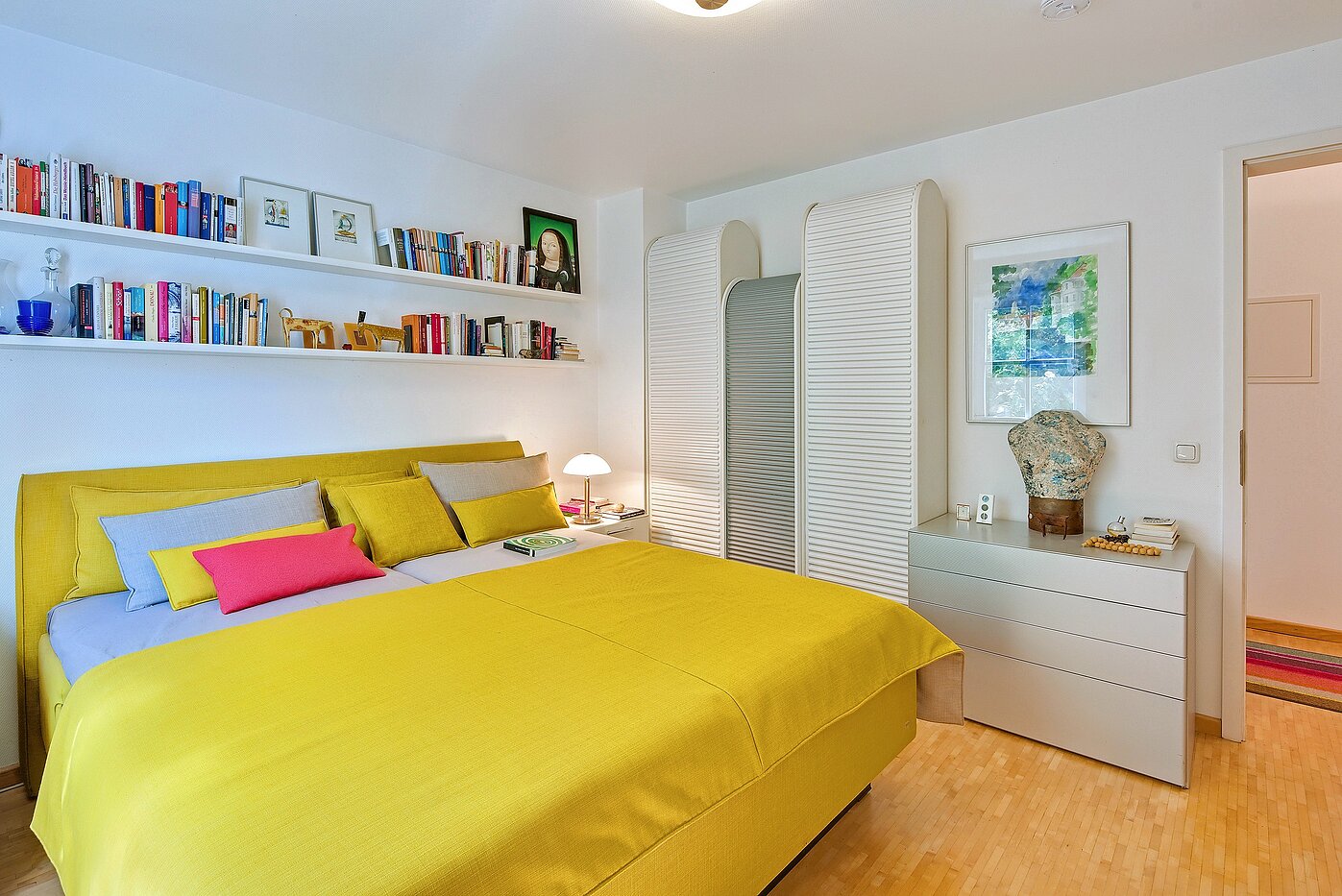 Ground floor apartment with 2 room | München-Obermenzing | 70280 | Schlafbereich