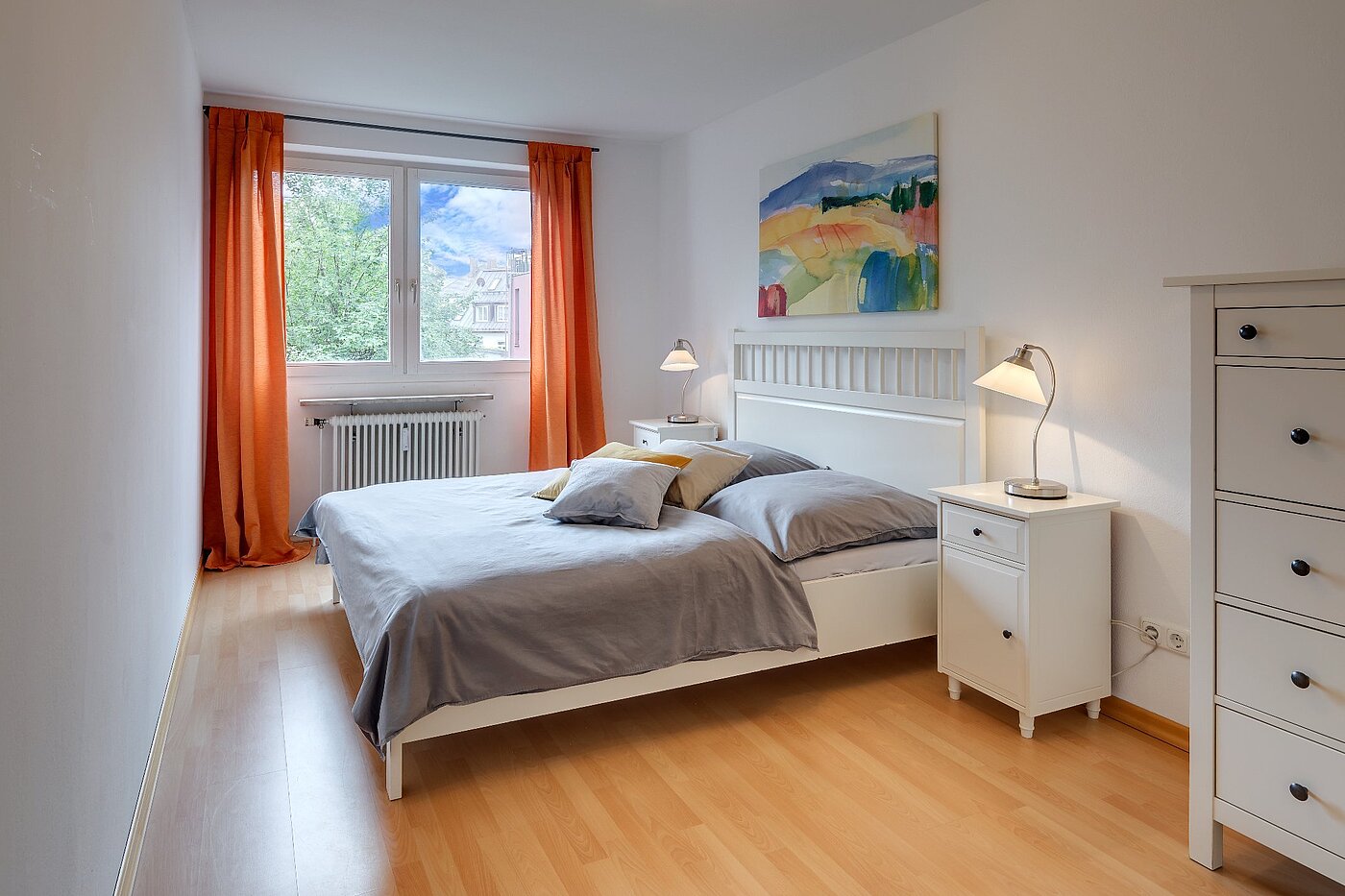 Apartment with 3 room | München-Ludwigsvorstadt | 1806ML1 | Ruhiges Schlafzimmer