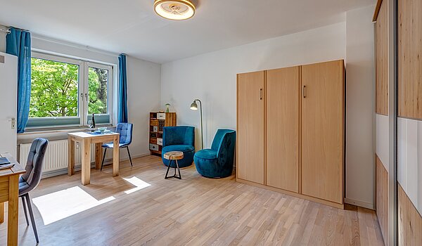 Apartment with 1 room | München-Schwabing | 70454 | Wohnen, Arbeiten und...