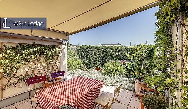 Maisonette with 4 room | München-Haidhausen | 1704ML1 | lauschiger Sitzplatz