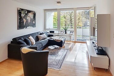 Perlach: Well-cut 3-room apartment with south-facing balcony