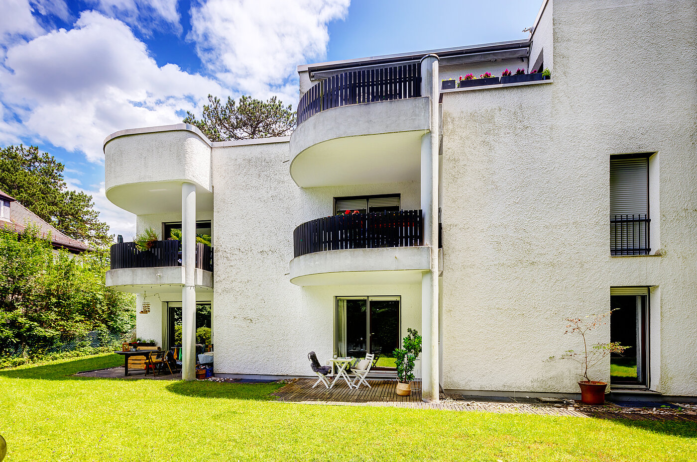 Ground floor apartment with 2.5 room | 70018 | Gartenansicht