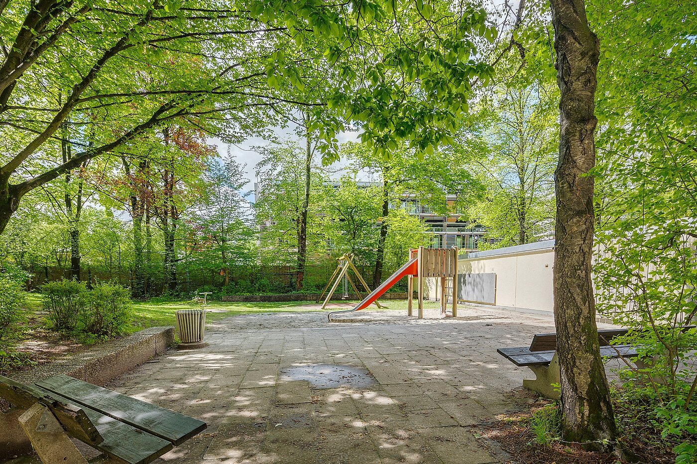 Apartment with 1 room | München-Oberföhring | 2104ML2 | ... mit Kinderspielplatz