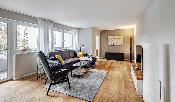 Apartment with 4 room | München-Au | 70423 | Wohnzimmer