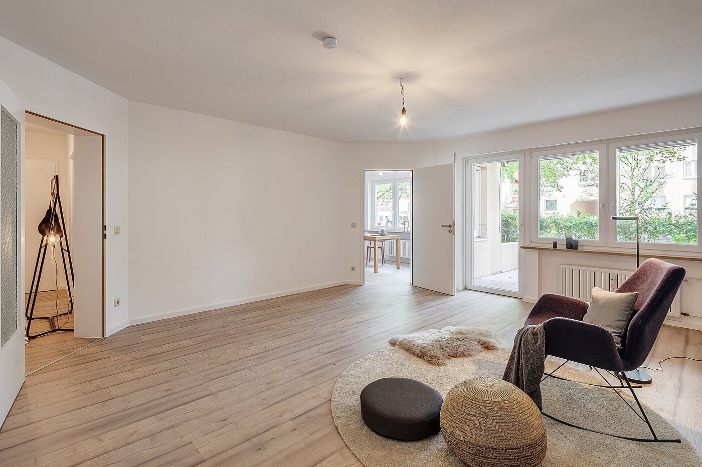 Ground floor apartment with 4.5 room | München-Perlach | 2003ML6 | Geräumiges Wohnzimmer...