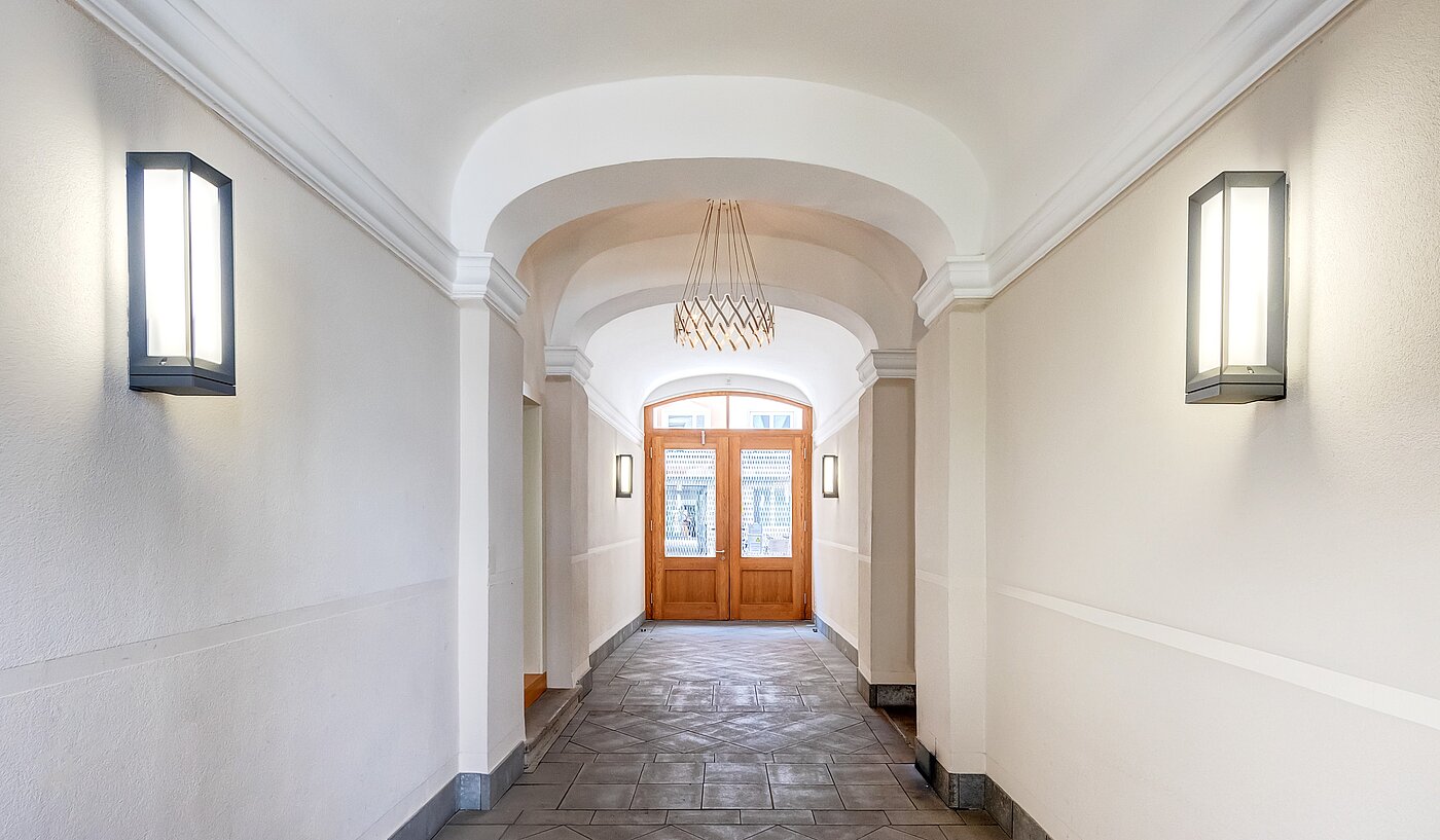 Ground floor apartment with 1.5 room | München-Lehel | 70149 | Hauseingang