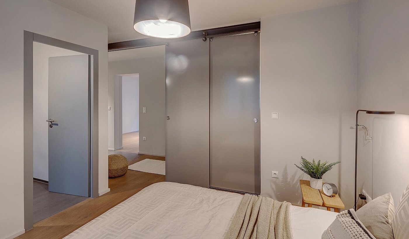 Raised Ground Floor with 2 room | München-Lehel | 2012ML1 | ...mit Schiebetür...