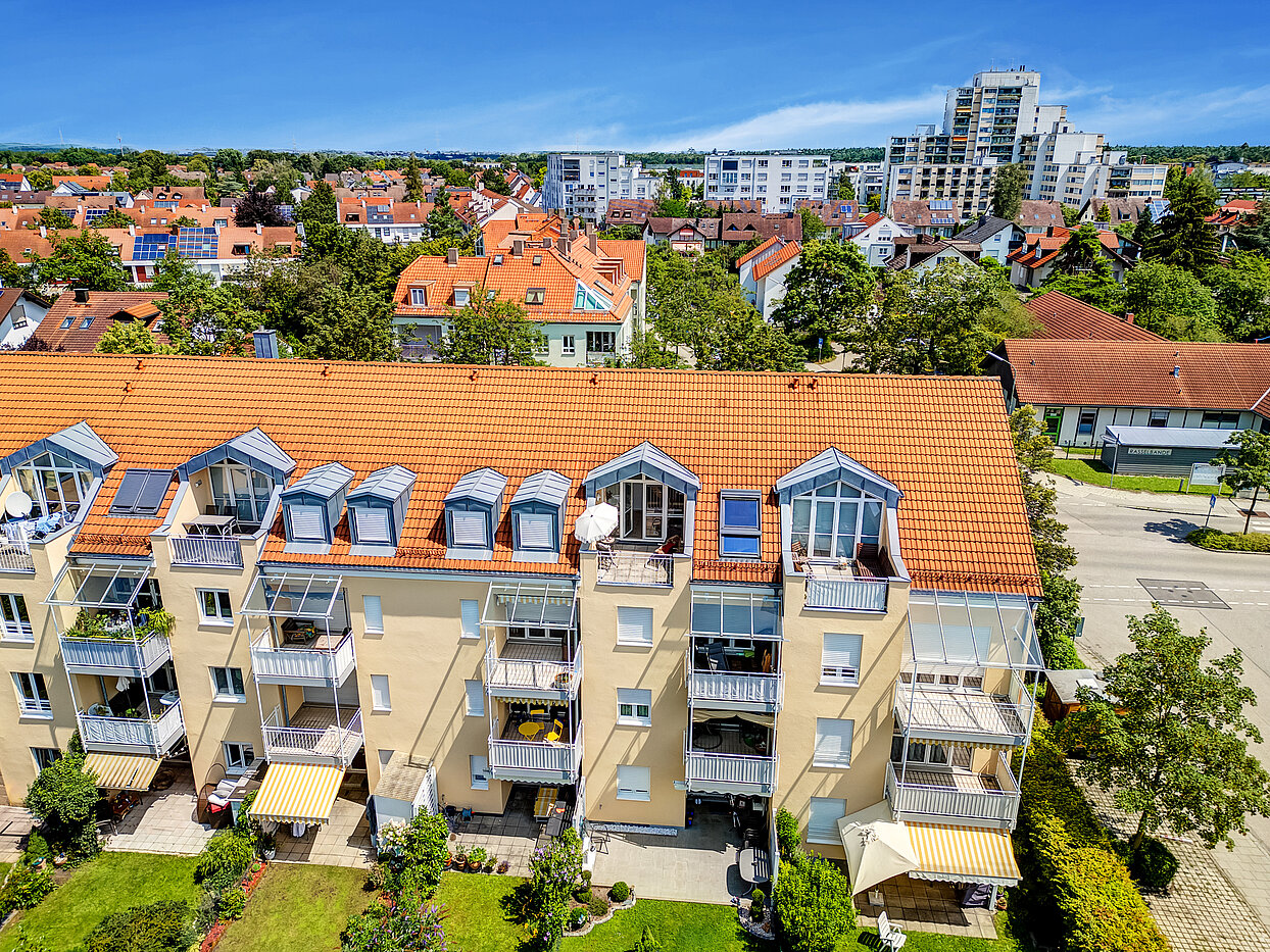 Apartment with 2 room | Unterschleißheim | 70138 | Gartenansicht