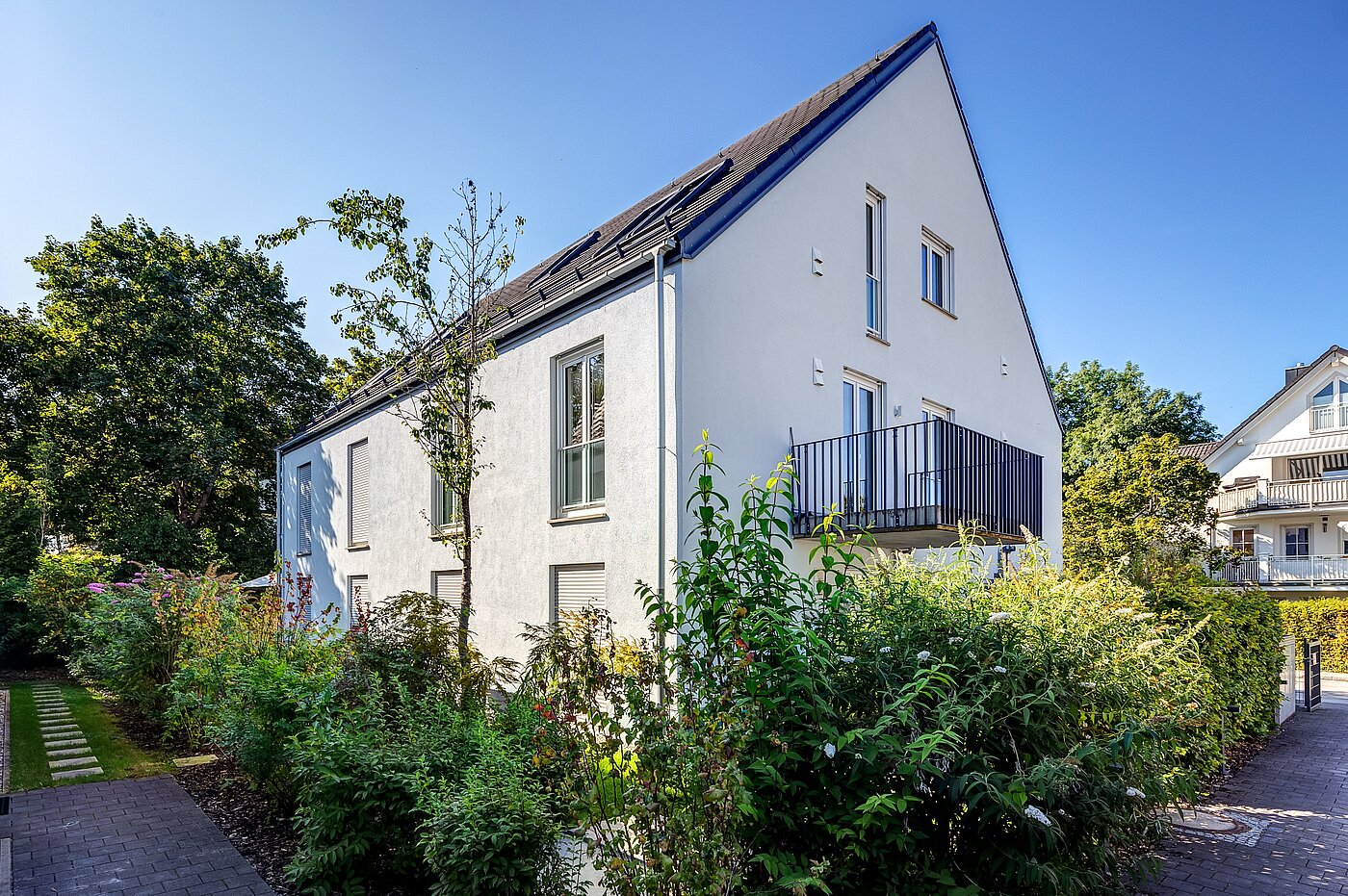 Maisonette with 4 room | München-Obermenzing | 701553 | Ansicht vom Innenhof aus