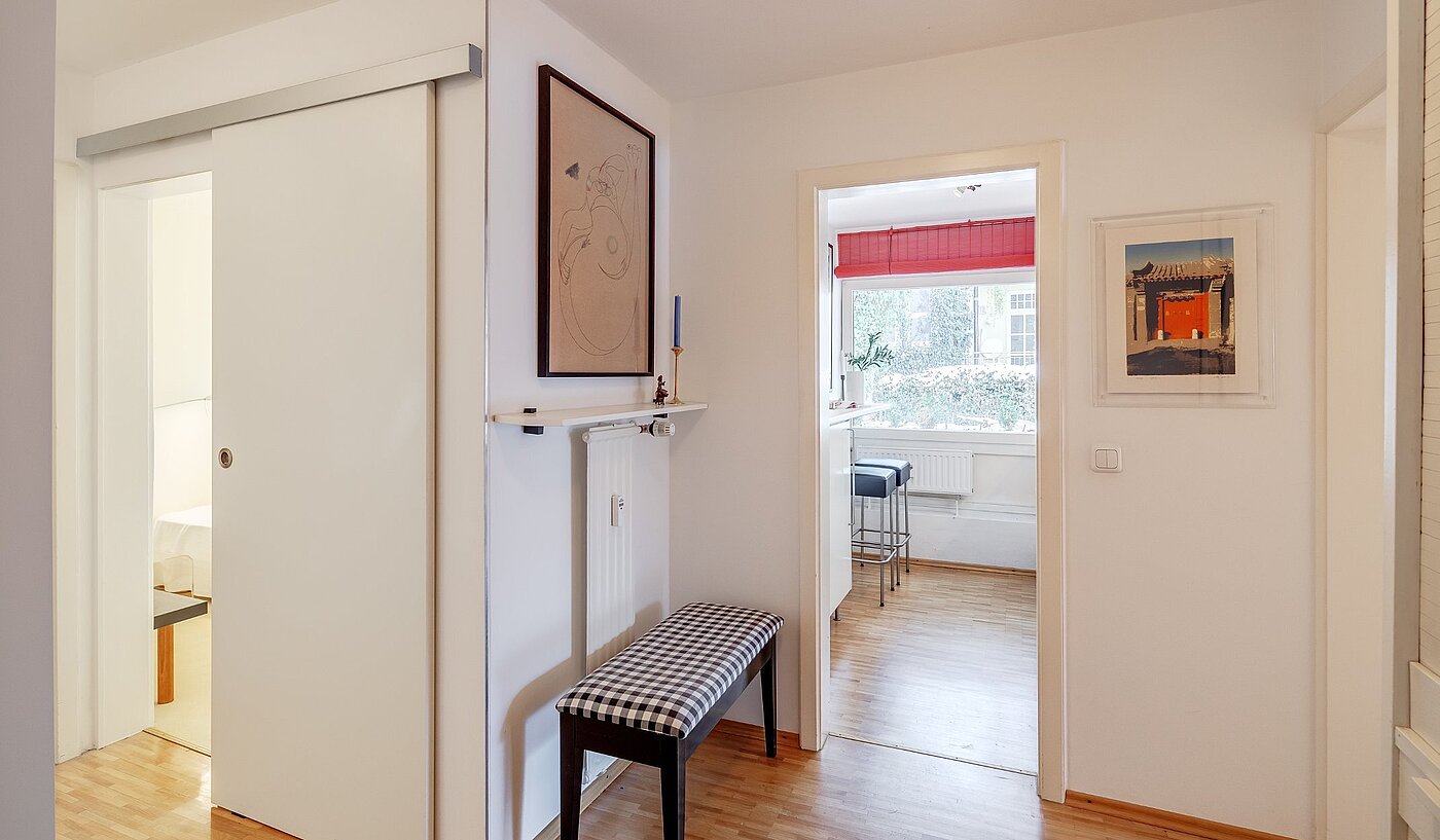 Apartment with 2 room | München-Nymphenburg | 2101ML6 | Diele mit Zugang zur...