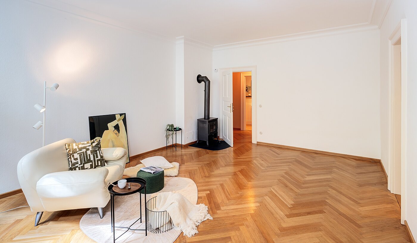 Ground floor apartment with 1 room | München-Haidhausen | 70228 | ...Schlafen und Arbeiten