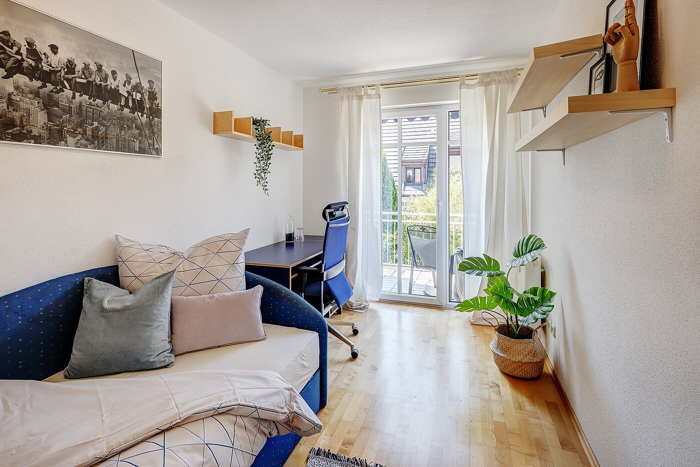 Apartment with 3 room | München-Ramersdorf | 2206ML4 | ...Gästezimmer mit Balkon