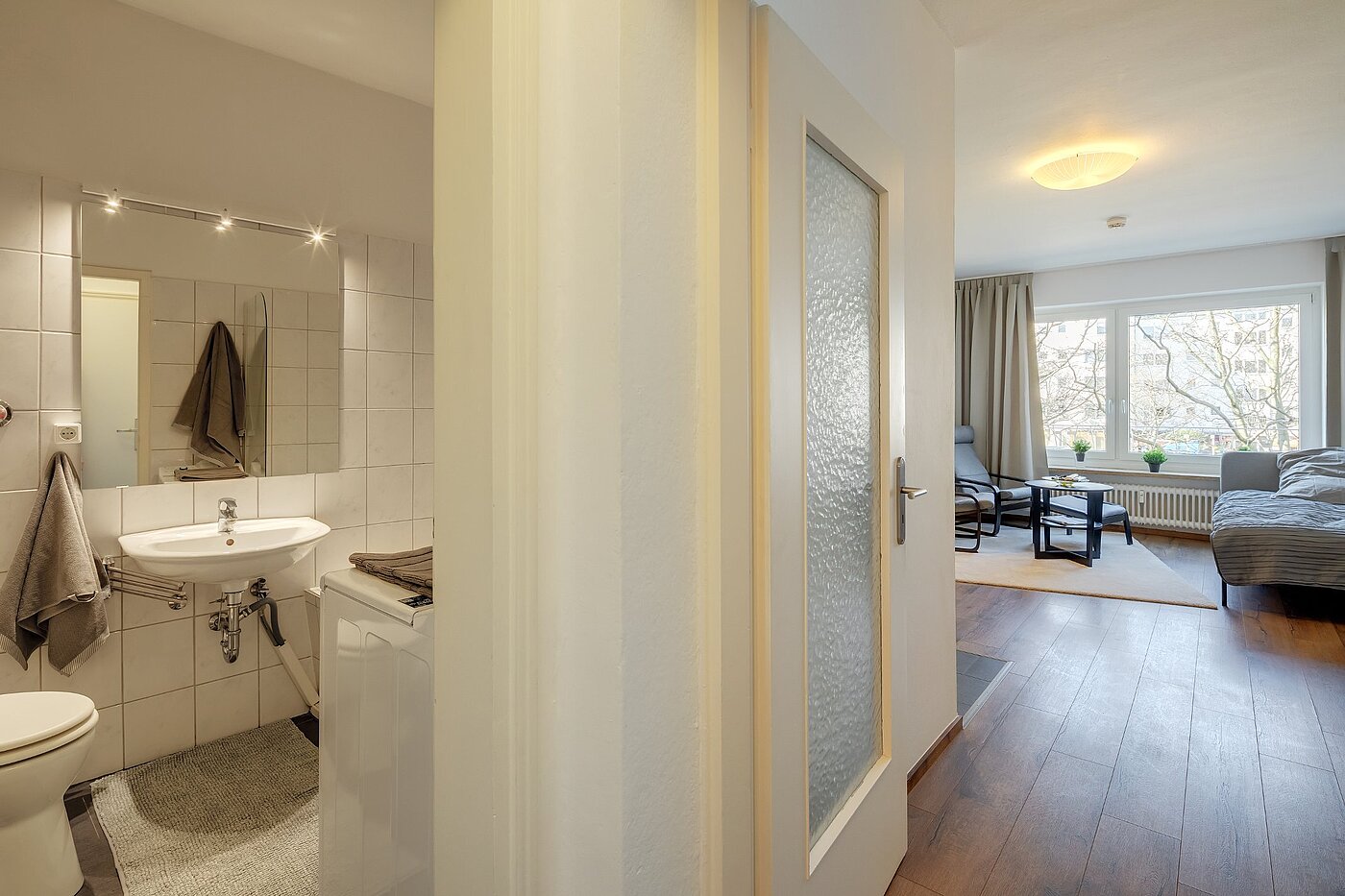 Apartment with 3 room | München-Nymphenburg | 2001ML8 | Blick von der Diele