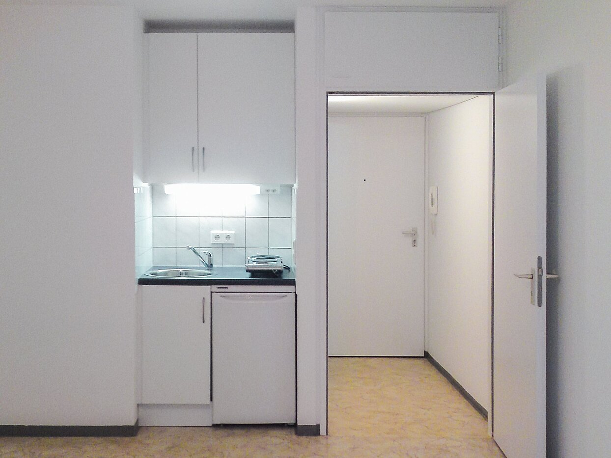 Ground floor apartment with 1 room | München-Isarvorstadt | 1902ML2 | Kochnische