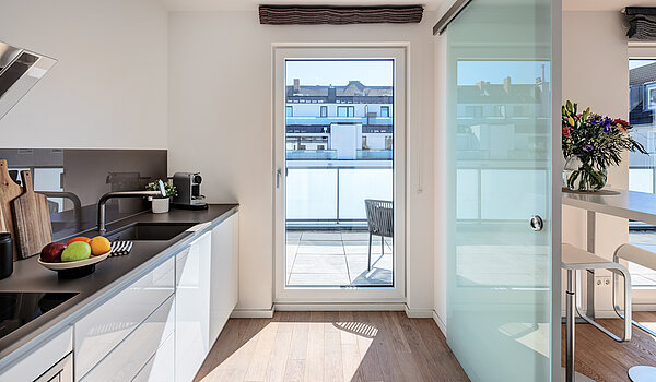 Penthouse with 2 room | München-Bogenhausen | 70385 | Terrassenzugang für ein...