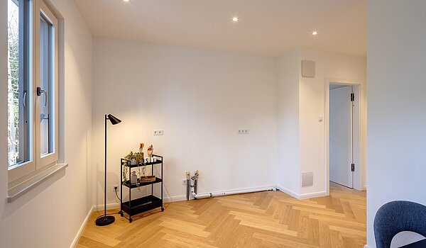 Terrassenwohnung with 3 room | München-Harlaching | 70371 | Offene Küche