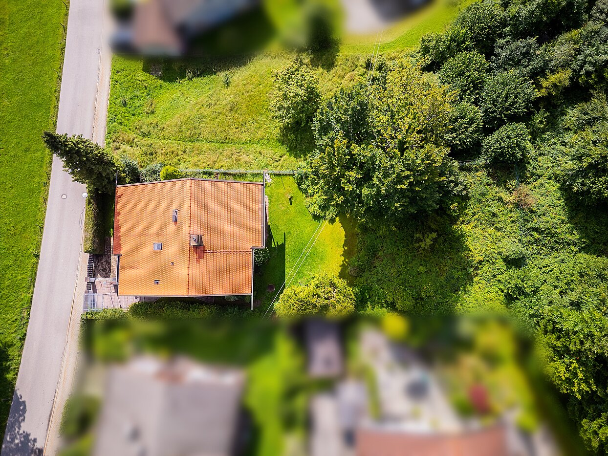 Mehrfamilienhaus with 10 room | Bad Wiessee | 70212 | Grundstück von oben