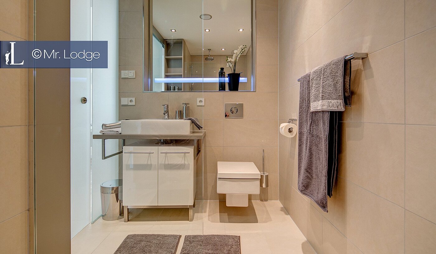 Apartment with 1 room | München-Bogenhausen | 1802ML4 | Waschtisch und Spiegelschrank