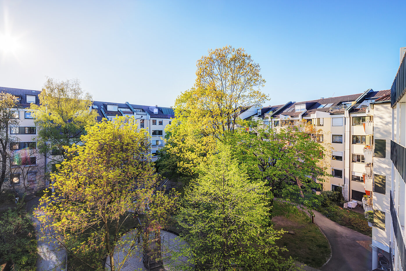 Apartment with 1.5 room | München-Bogenhausen | 702971 | ...mit Blick in Grüne