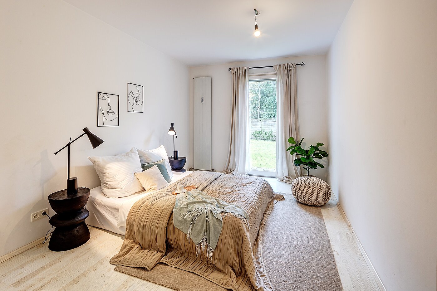 Ground floor apartment with 2.5 room | München-Harlaching | 70018 | ...Ausblick zum Garten