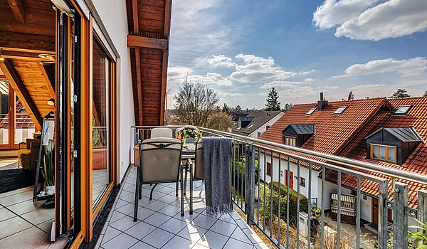 Maisonette with 3.5 room | München-Trudering | 703911 | Balkon