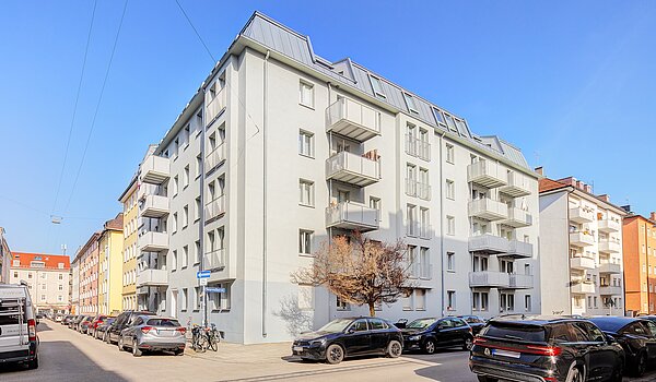 Apartment with 2 room | München-Maxvorstadt | 70398 | Gebäudeansicht