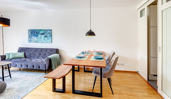 Apartment with 2 room | Haar | 70426 | ...und Essbereich