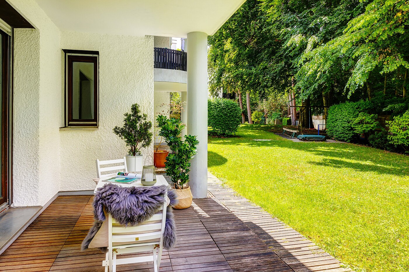 Ground floor apartment with 2.5 room | München-Harlaching | 70018 | ...mit herrlicher West-Terrasse