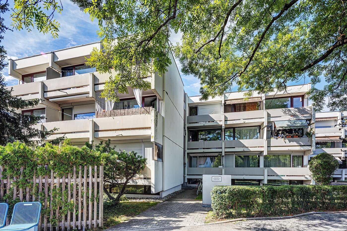 Apartment with 2 room | München-Feldmoching | 70466 | Ansicht von der Straße aus