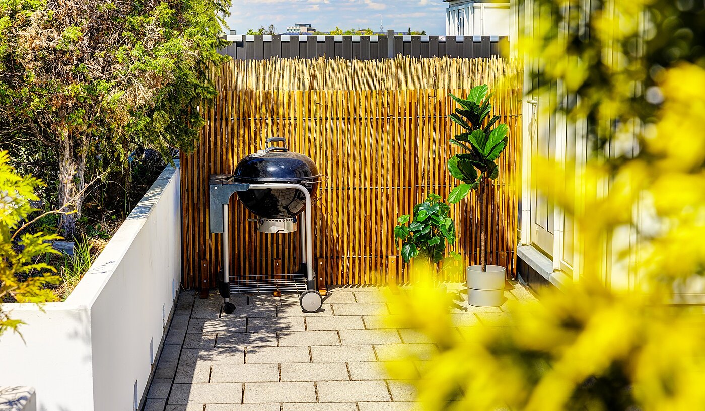 Apartment with 2.5 room | München-Fasangarten | 702211 | Grillen mit Freunden